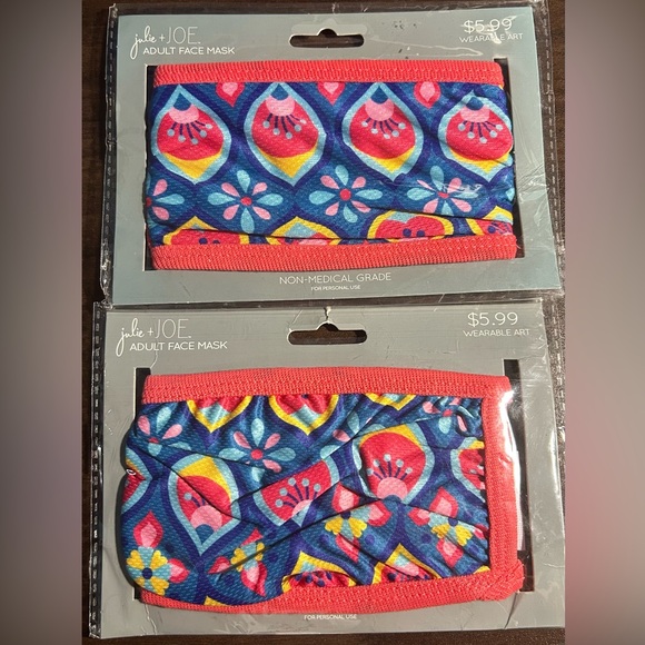 Julie + Joe Adult Face Mask - Picture 1 of 2